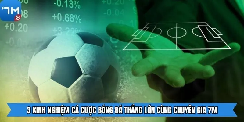 3 Kinh Nghiệm Cá Cược Bóng Đá Thắng Lớn Cùng Chuyên Gia 7m